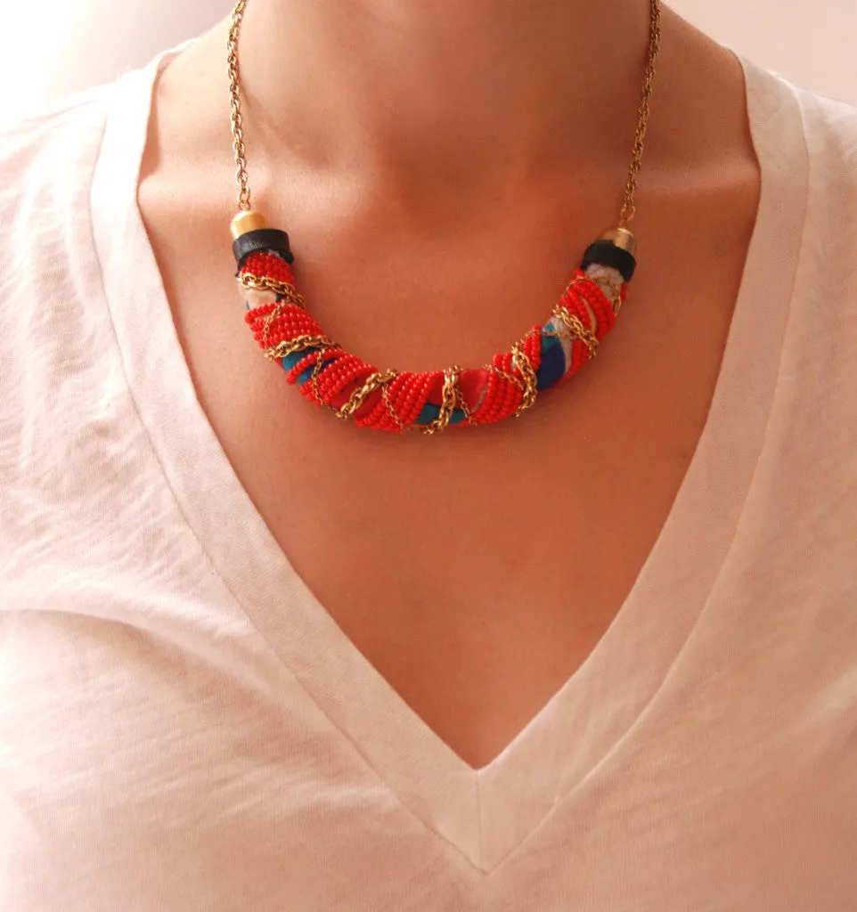 Wrapped Necklace